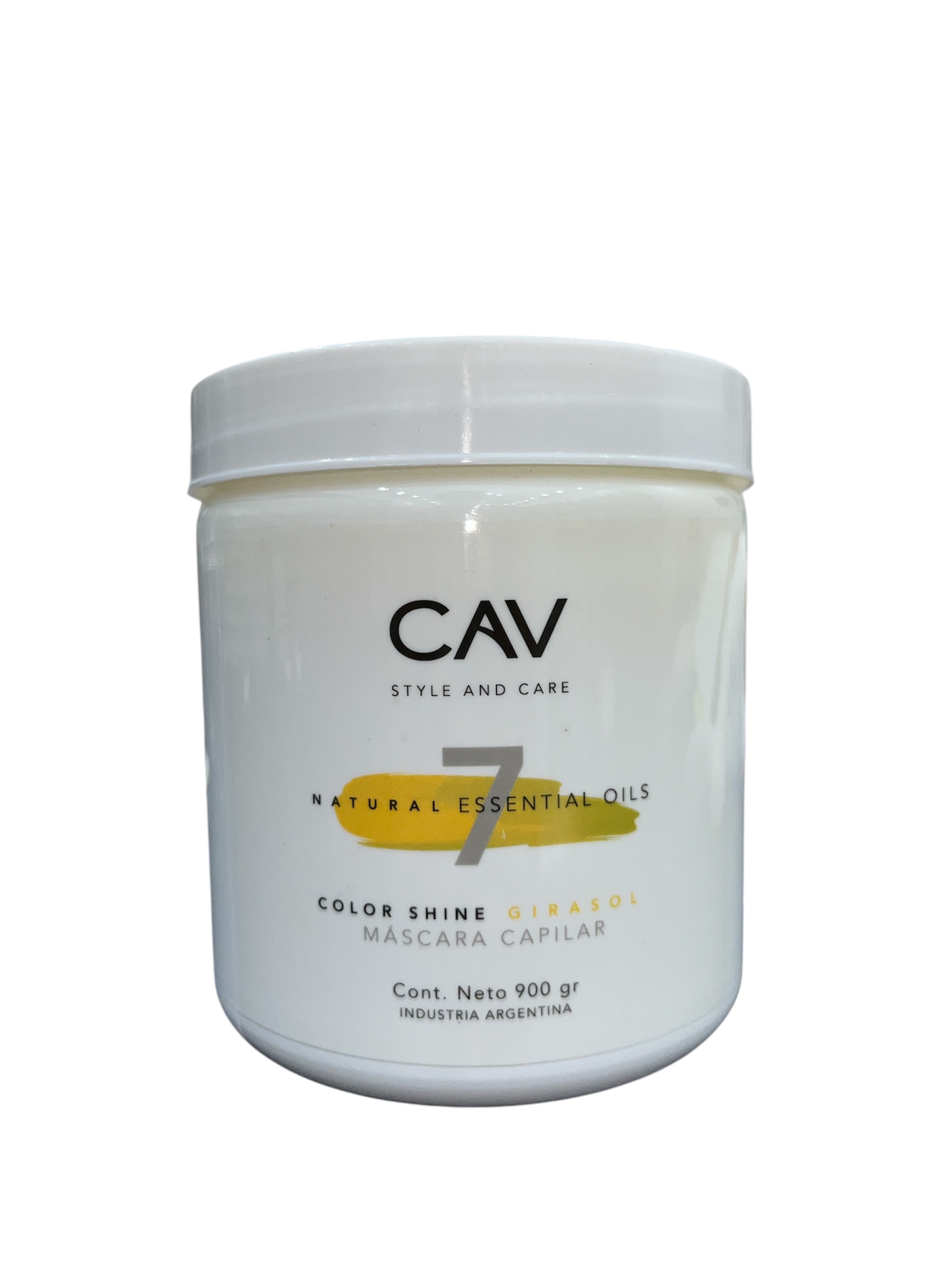 7 OLEOS  Mascara Color Shine Seco/Teñido  x 900 grs CAV